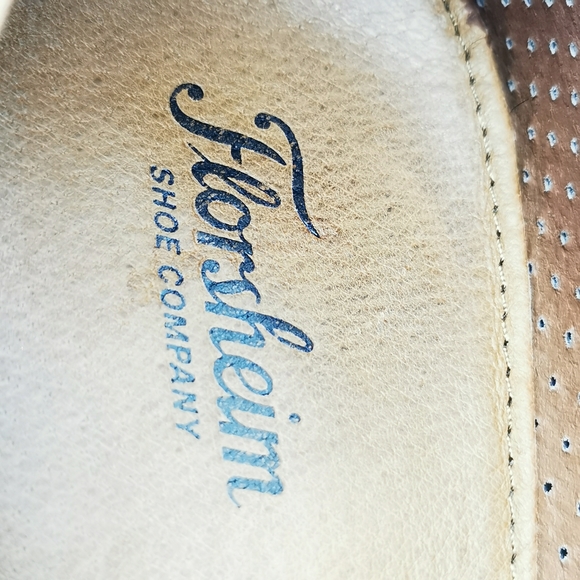 Florsheim Shoe Company Black Leather Slip On Loafers Mens Size 44 - Picture 9 of 9